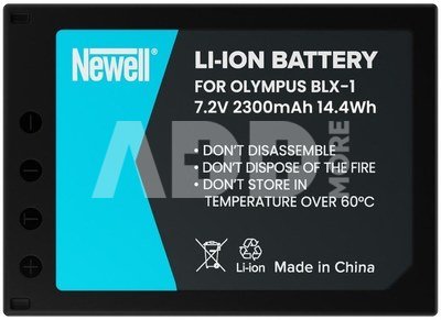 Newell Replacement Battery BLX-1 battery for Olympus