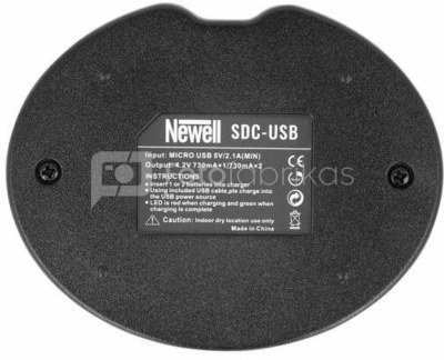 Newell SDC-USB two-channel charger for NB-13L batteries