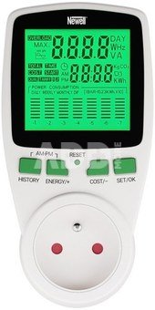 Newell wattmeter with graph function