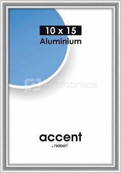 Nielsen Photo Frame 51223 Accent Glossy Silver 10x15 cm