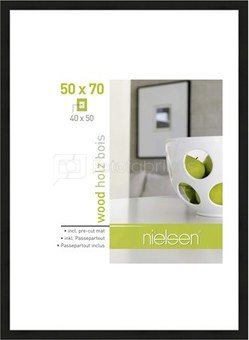 Nielsen Photo Frame 8988031 Apollon Black 50x70 / 40x50 cm