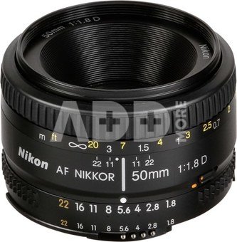 Objektyvas NIKKOR/NIKON AF 50mm F1.8 D