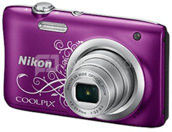 Nikon Coolpix A100 (purpurinis ornament)
