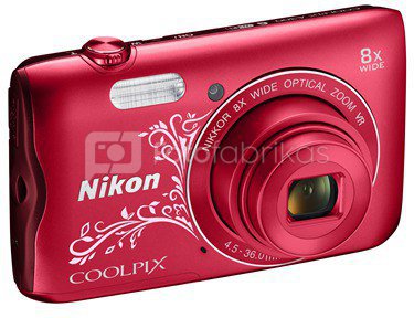 Nikon COOLPIX A300 red ornament