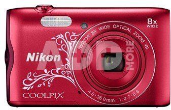 Nikon COOLPIX A300 red ornament