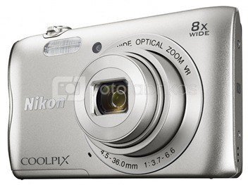Nikon Coolpix A300 (sidabrinis)