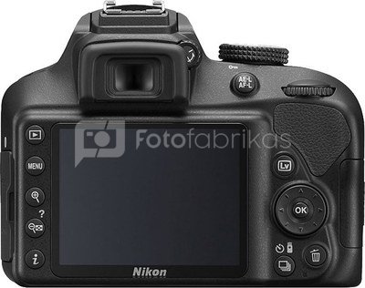 Nikon D3400 Kit black + AF-P 18-55 VR + 70-300 ED VR