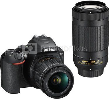 Nikon D3500 + 18-55mm + 70-300mm