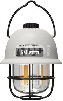 Nitecore LR40 Multifunctional USB C rechargeable camping lantern White
