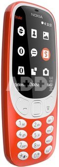 Nokia 3310 (2017) Red, 2.4 ", TFT, 16 MB, microSD, Dual SIM, Micro-SIM, Bluetooth, 3.0, USB version microUSB 2.0, Built-in camera, Main camera 2 MP, 1200 mAh, 5.1 cm, 11.56 cm, 1.28 cm, Warranty 24 month(s)
