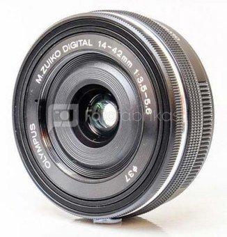Objektyvas Olympus M.Zuiko Digital ED 14-42mm F3.5-5.6 EZ (Sidabrinis)