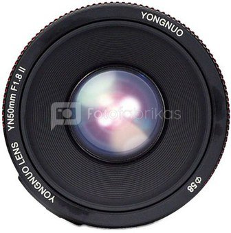 Objektyvas YongNuo 50mm F1.8II / Canon