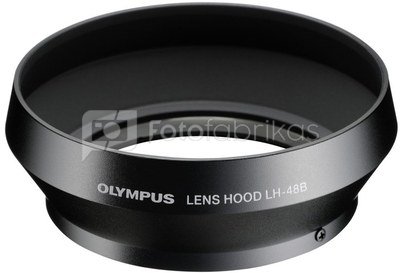 Olympus LH-48B Lens Hood for M1718 black (Metall)