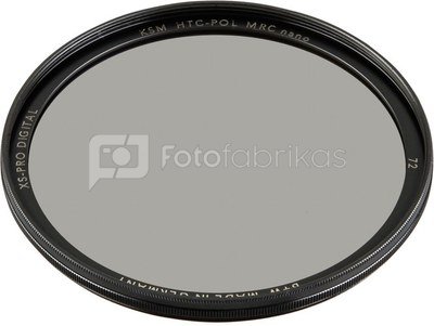 B+W XS-Pro Digital HTC circular Pol Filter Käsemann MRC nano 72