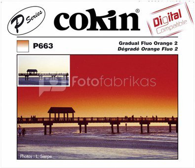 Cokin Filter P663 Gradual fluo orange 2