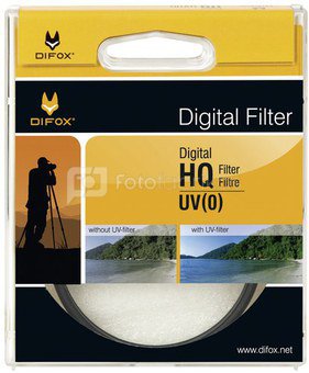 Objektyvų filtras Difox HQ UV (0) digital 55 BASIC