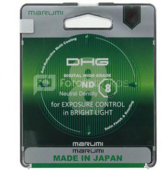 Objektyvų filtras MARUMI Marumi Grey Filter DHG ND8 55 mm