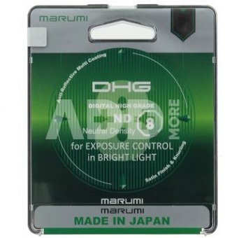 Objektyvų filtras MARUMI Marumi Grey Filter DHG ND8 72 mm