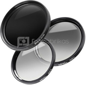 walimex pro Grey Filter Complete Set 72 mm