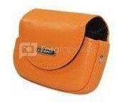 Leather case Z30 orange Fujifilm