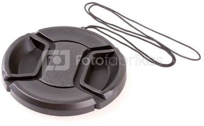 OEM Snap-on lens cap - 37 mm with a bow