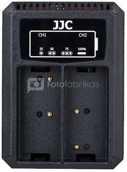 JJC Olympus DCH BLH1 USB Dubbele Batterijlader