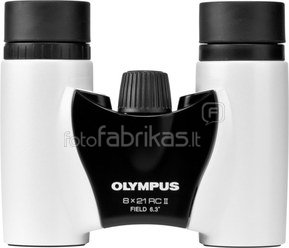 Olympus Slim 8x21 RC II Pearl White