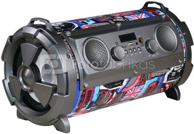 Omega Bluetooth speaker V2.1 OG72P, multicolor (44162)