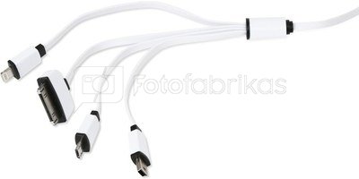 Omega универсальный комплект кабелей 4в1 (OUCK4WB)