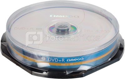 Omega DVD+R 4.7GB 16x 10pcs spindle