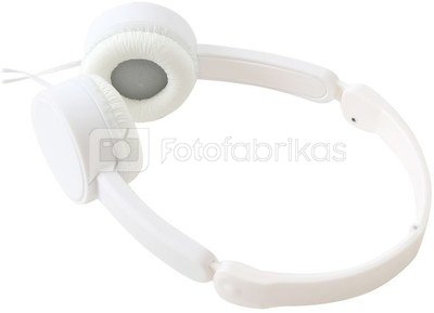 Omega Freestyle наушники + микрофон FH3920, белый