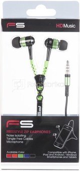 Omega Freestyle zip headset FH2111, green