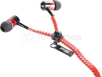 Omega Freestyle zip headset FH2111, red