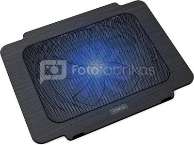 Omega охлаждающая подставка для ноутбука Breeze, черный (42151)