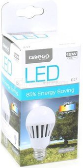 Omega LED лампочка E27 12W 2800K (42356)