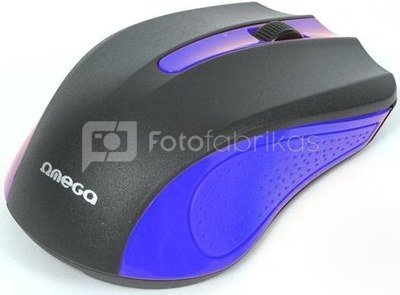Omega mouse OM-05BL, blue