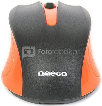 Omega мышка OM-05O, оранжевый