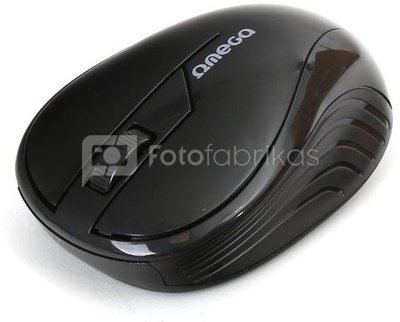 Omega мышка OM-415 безпроводная, черный