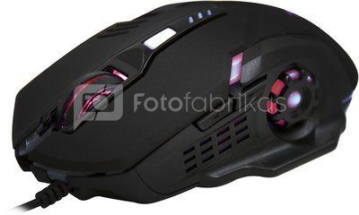 Omega mouse Varr EXA2 6D LED, black (45188)