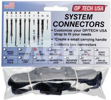 OP TECH Connector System 3/8 Webbing