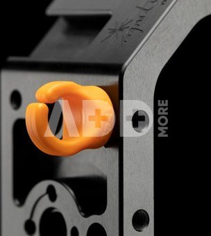 Orange Cable Management Device for 1/4"-20 Threaded Holes (6-Pack)