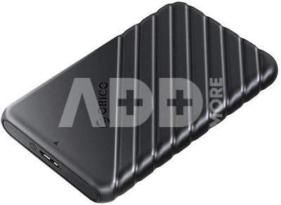 Orico 2.5' HDD / SSD Enclosure, 5 Gbps, USB 3.0 (Black)