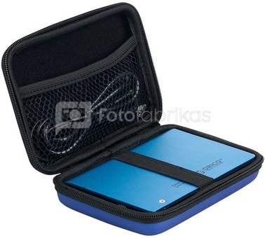 Orico Hard Disk case and GSM accessories (blue)