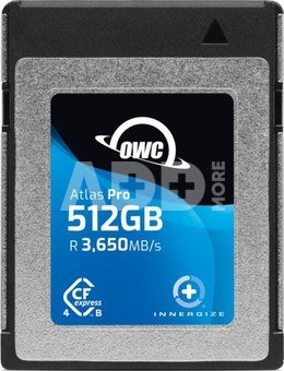 OWC CFEXPRESS ATLAS PRO R3650/W3000/SW800 (TYPE B) G4 - 512GB