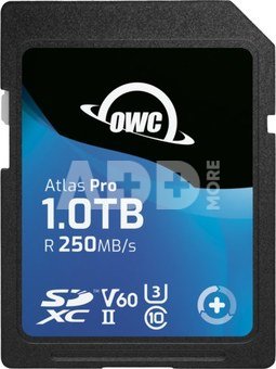OWC SD ATLAS PRO SDXC UHS-II R250/W130 (V60) 1000GB/1TB