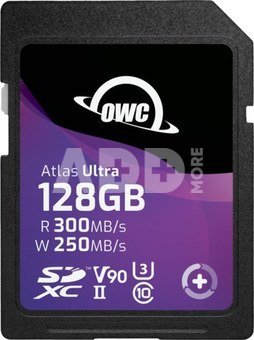 OWC SD ATLAS S ULTRA SDHC UHS-II R300/W250 (V90) 128GB