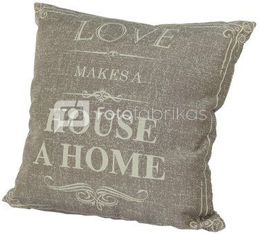 Pagalvėlė "Love makes house a Home" 45x45x15 cm 99354