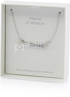 Pakabukas ant kaklo su išminties perlais "Dream" H:3 W:9 D:11 cm LL176 išp.