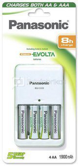Panasonic battery charger BQ-CC03 + 4×1900