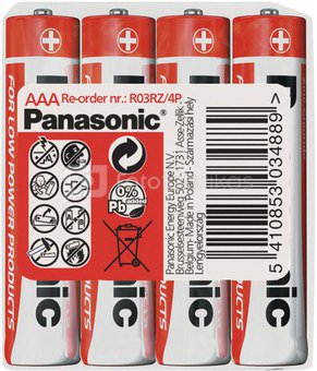 Panasonic батарейки R03RZ/4P